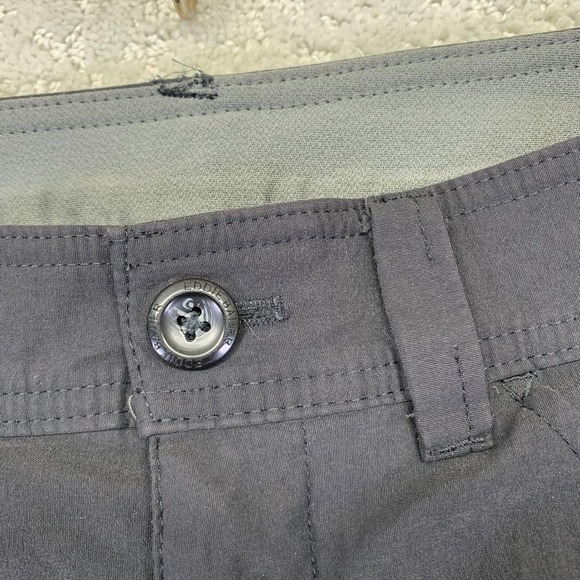 Eddie Bauer Mens 34x34 First Ascent Black Nylon Spandex Lined Outdoor Pants - Picture 3 of 16